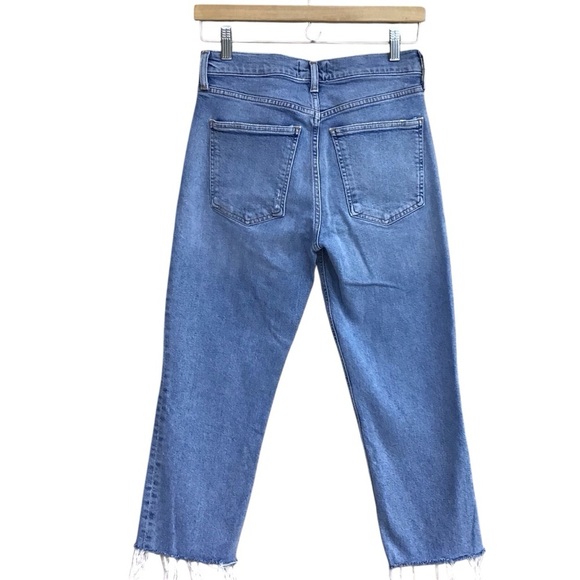 AGOLDE Kye Mid Rise Straight Crop Jeans - Picture 5 of 9